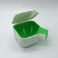 Easy Cleaning Plastic Denture Box with Mess
